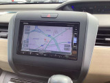 【ナビ】ホンダ純正ナビゲーション装備。最近はスマートフォンの地図機能でも十分ですが、やはりモニターが付いていると直感的に現在地も分かり安心です。
