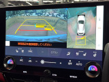 【パノラミックビューモニター】専用のカメラにより、上から見下ろしたような視点で360度クルマの周囲を確認することができます☆死角部分も確認しやすく、狭い場所での切り返しや駐車もスムーズに行えます。