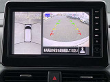 車の上から見下ろしたような360度見えるアラウンドビューモニター搭載してます!狭い駐車場や暗い場所でも安心して駐車出来ます!
