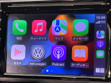 ●Apple Car Play:スマホとの有線接続で、ナビ・オーディオ再生などスマホのアプリ機能が画面でも使える便利機能です!