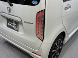 視認性がいいテールランプ。後続車にも存在をアピール。