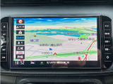 純正ナビゲーション。地上デジタル放送・DVD再生・音楽録音・Bluetooth接続