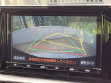 【バックカメラ】駐車時に後方がリアルタイム映像で確認できます。大型商業施設や立体駐車場での駐車時や、夜間のバック時に大活躍!運転スキルに関わらず、今や必須となった装備のひとつです!