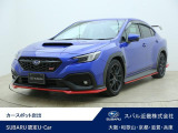 スバルディーラーならではの安心をお届け致します。STI製チェリーレッドフルエアロ、ドライカーボンリヤスポイラー装備