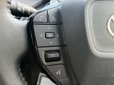 ステアリングスイッチでハンドルを握ったまま操作が可能です!