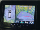 【全方位モニター用カメラ】専用のカメラにより、上から見下ろしたような視点で360度クルマの周囲を確認することができます☆死角部分も確認しやすく、狭い場所での切り返しや駐車もスムーズに行えます。