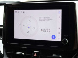 ディスプレイオーディオを装備しています。スマホと連動させると音楽やアプリを楽しむことができます。