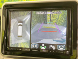 【全方位モニター用カメラ】専用のカメラにより、上から見下ろしたような視点で360度クルマの周囲を確認することができます☆死角部分も確認しやすく、狭い場所での切り返しや駐車もスムーズに行えます。