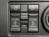 両側電動スライドドアのスイッチ付です。車内からもスイッチひとつで楽にドアの開閉が可能です。電動なので開閉時に力を使う必要がなく、半ドアになることもありません!