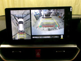 車庫入れなどでバックする際に後方確認ができて便利です。車庫入れ苦手な人もこれで安心!!
