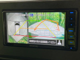 【マルチアラウンドモニター】専用のカメラにより、上から見下ろしたような視点で360度クルマの周囲を確認することができます☆死角部分も確認しやすく、狭い場所での切り返しや駐車もスムーズに行えます。