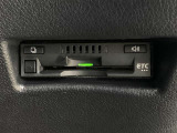 ETC車載器付きです。高速道路の料金所もスムーズに通過できます。
