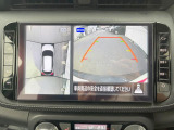 【アラウンドビューモニター】専用のカメラにより、上から見下ろしたような視点で360度クルマの周囲を確認することができます☆死角部分も確認しやすく、狭い場所での切り返しや駐車もスムーズに行えます。