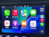 ●Apple Car Play:スマホとの有線接続で、ナビ・オーディオ再生などスマホのアプリ機能が画面でも使える便利機能です!