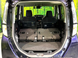 普段のお買い物や通勤、送迎等に十分な荷室スペースを確保しております。セカンドシートを倒すと、大きな荷物の積載も可能です♪