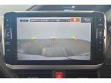 バック駐車が苦手な方の強い味方です。後方の状況が一目で分かりますので安心ですね。