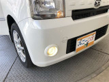 濃霧などの視界不良時にあると役立つフォグランプ付き!