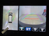 パノラミックビューモニター付きです。車両を上から見たような映像をディスプレイオーディオ画面に表示。運転席からの目視だけでは見にくい、車両周辺の状況をリアルタイムでしっかり確認できます。