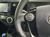 ステアリングスイッチ装備!運転しながら手元でオーディオの操作などができます。