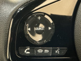 ステアリングリモコンは、運転中でも簡単に音量調整やチャンネル変更もできます!わき見運転防止にもつながるので安心です♪