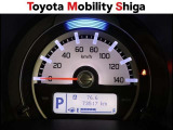 昼間でもくっきり見やすい、高質感メーターです。