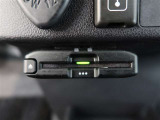 ETC車載器付きです。高速道路の料金所もスムーズに通過できます。
