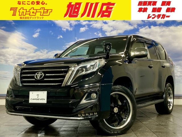 ランドクルーザープラド 2.7 TX 4WD 寒冷地仕様 エアロ付 夏冬タイヤ付