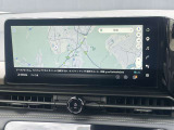 大画面のナビで知らない土地へのお出かけも安心☆Apple CarPlayやAndroid Autoにも対応しています♪