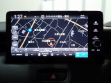 ホンダ純正ナビなのでダッシュボードにスッキリと収まっています。土地勘の無い所でも道に迷わず安心ですね!