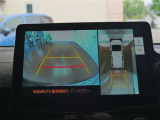 パノラミックビューモニター付きです。運転席からの目視だけでは見にくい、車両周辺の状況をリアルタイムでしっかり確認出来ます