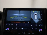 パノラミックビューモニター 車両上空より写したような画像をモニターに表示☆車庫入れや、幅寄せなどに大変便利な機能です♪