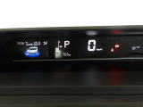 スッキリとした見やすいデザインのメーターです。