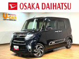 充実装備のタントカスタムのターボ車が入庫しました!走行6.3万km!純正7インチナビ、バックカメラ、前後ドラレコ、ETC、クルーズコントロール、両側パワースライドドア、前席シートヒーターなど装備!