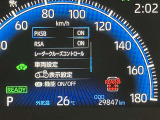 実走行距離です!メーターも確認しやすく視界も安定!