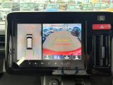 全方位モニターで車庫入れ楽々☆