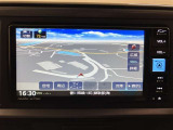 純正SDナビ付き。フルセグでテレビも見れて、CD・DVDの再生もできます。品番NMZK-W73D