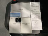取扱説明書やメンテナンスノートもそろっています。スペアキーもそろっているので家族と共有することができ、紛失・破損した際も迅速な対応ができるので安心です。