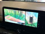 【アラウンドビューモニター】専用のカメラにより、上から見下ろしたような視点で360度クルマの周囲を確認することができます☆死角部分も確認しやすく、狭い場所での切り返しや駐車もスムーズに行えます。