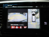 マルチビューカメラシステム。前後左右にカメラがついているのでとっても安心ですね。