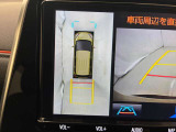 アラウンドビューモニター付!自分の車を真上から見たような映像です。でも、補助的な機能ですので過信せず、自分の目で安全を確認しながら操作してくださいね。