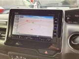 【ナビ】ホンダ純正ナビゲーション装備。最近はスマートフォンの地図機能でも十分ですが、やはりモニターが付いていると直感的に現在地も分かり安心です。