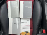 取扱説明書・整備手帳付いてます。
