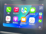 ●Apple Car Play:スマホとの有線接続で、ナビ・オーディオ再生などスマホのアプリ機能が画面でも使える便利機能です!