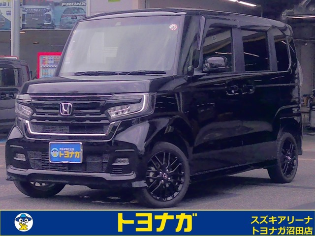 N-BOXカスタム L ターボ スタイルプラス ブラック 4WD ホンダセンシング 社外ナビTV ...