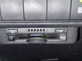 ETC車載器付きです。高速道路の料金所もスムーズに通過できます。