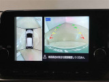 複数のカメラの映像をもとに、クルマを真上から見ているような映像をドライバーに提供し駐車をサポートする機能です。
