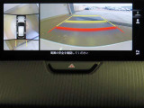 全方位モニター付きです。全方向の確認ができて安心です。