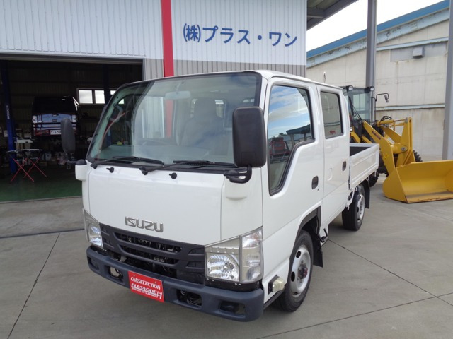 エルフ  3.0 ダブルキャブ フルフラットロー ディーゼルターボ 4WD