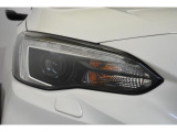LEDヘッドライトで夜間の運転も安心です