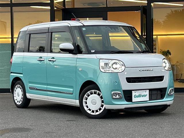 ムーヴキャンバス ストライプス Gターボ ワンオーナー 修復歴無し